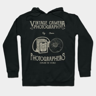 Vintage Camera Photography Hoodie